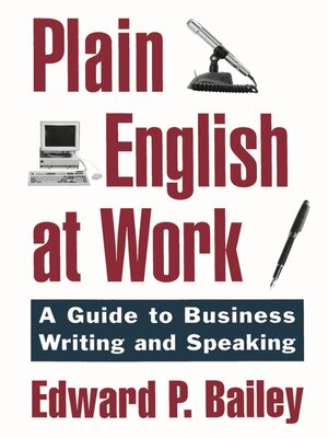 Plain English at Work - ebook